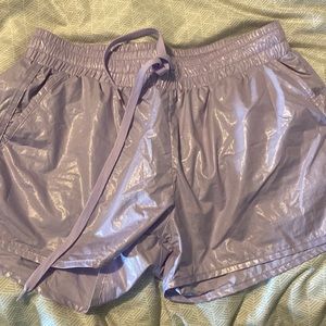Lilac Zyia Bomber shorts Size L